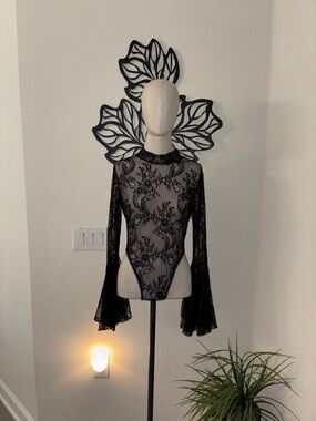 NWOT - WIDOW X DOLLSKILL: PURSUIT OF BLOOD MESH BODYSUIT